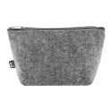 Refelt Beauty grijs  RPET cosmetische zak 