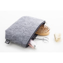 Refelt Beauty gris  Trousse de maquillage en RPET 