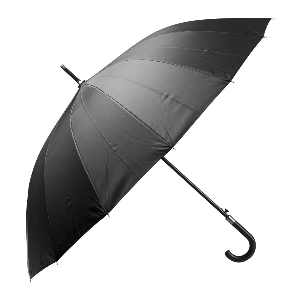 Cyclone zwart  RPET paraplu 