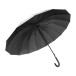 Cyclone black  RPET umbrella 