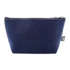 Refelt Beauty donker blauw  RPET cosmetische zak 