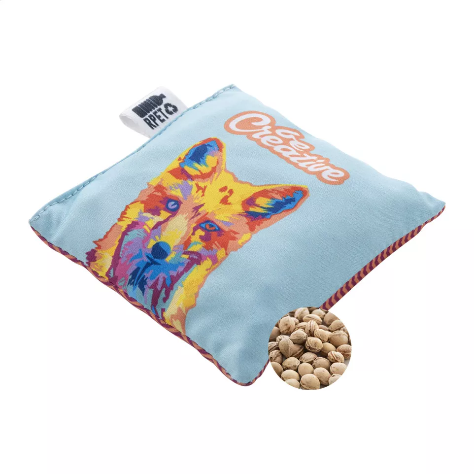 PitHeat Ear white  cherry seed pillow 