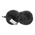 Dreamfly noir  Oreiller de voyage en RPET 