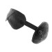 Dreamfly noir  Oreiller de voyage en RPET 