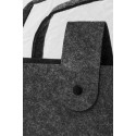 Refelt Shop Lux dark grey  RPET shopping bag 