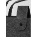 Refelt Shop Lux gris foncé  Sac shopping en RPET 