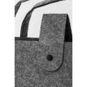 Refelt Shop Lux grijs  RPET boodschappentas 