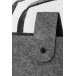 Refelt Shop Lux grey  RPET shopping bag 