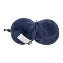 Dreamfly dark blue  RPET travel pillow 