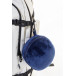 Dreamfly dark blue  RPET travel pillow 