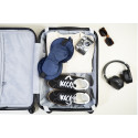 Dreamfly bleu foncé  Oreiller de voyage en RPET 