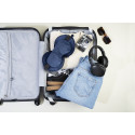 Dreamfly dark blue  RPET travel pillow 