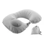 Jetpump grey  RPET travel pillow 