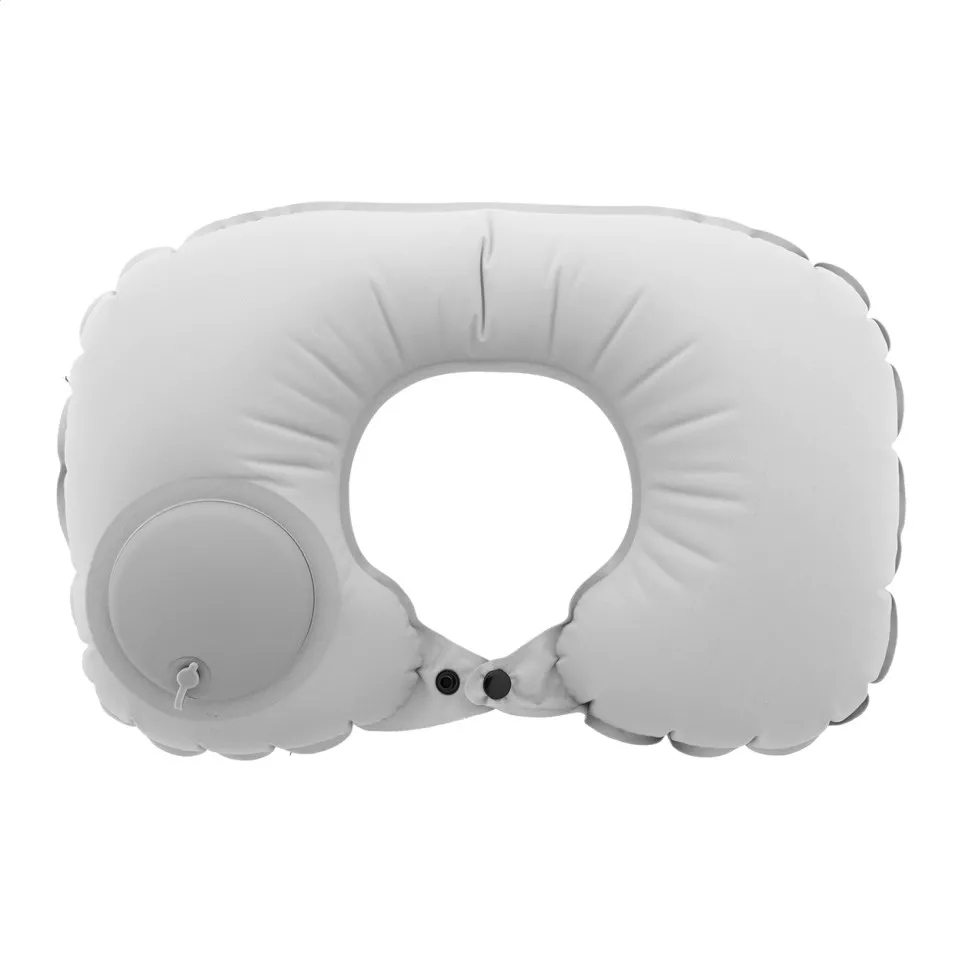 Jetpump grey  RPET travel pillow 