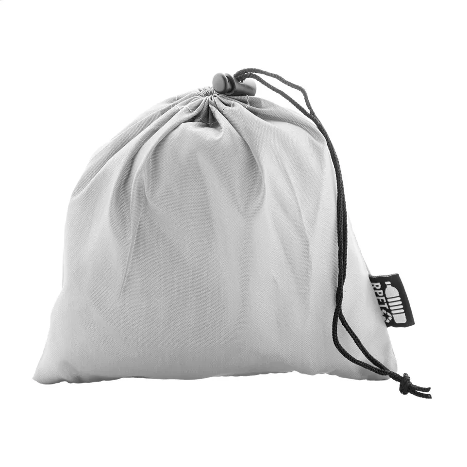 Jetpump grey  RPET travel pillow 