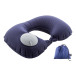 Jetpump bleu foncé  Oreiller de voyage en RPET 