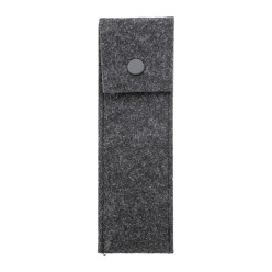Refelt Pen gris foncé  étui à stylos RPET 