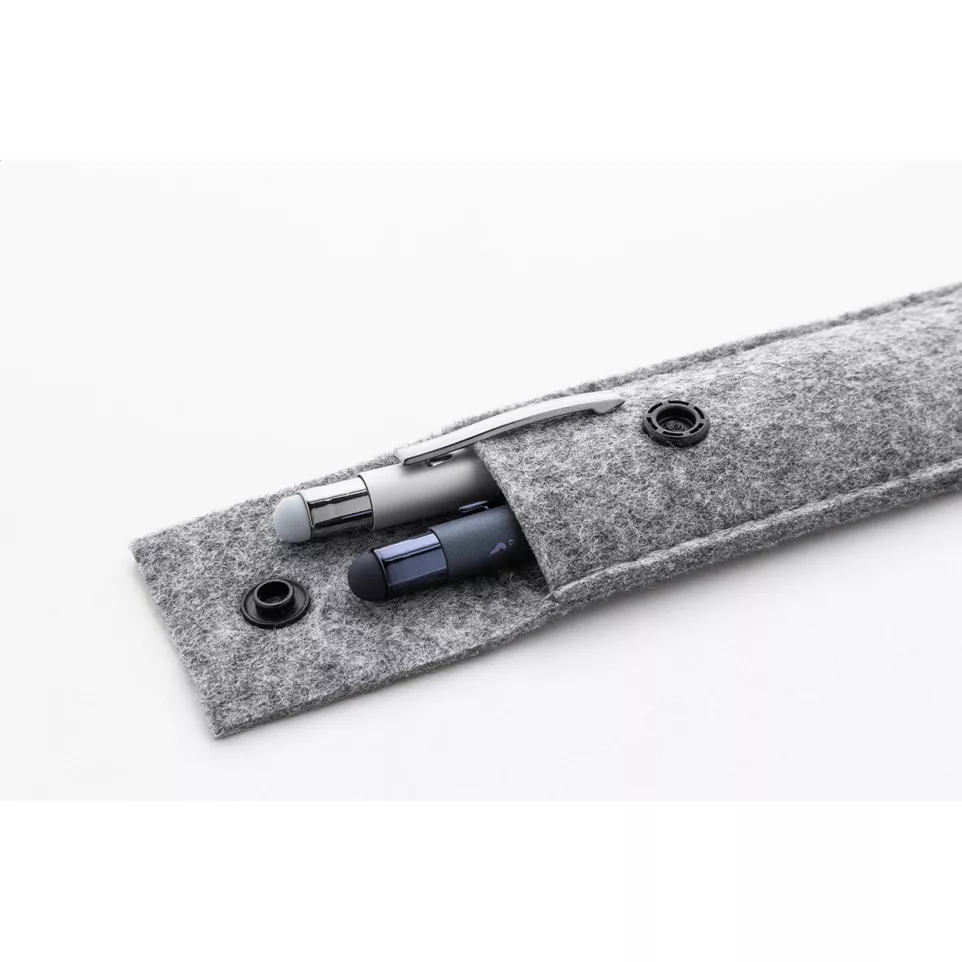 Refelt Pen gris  étui à stylos RPET 