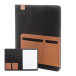 Capudo A4 noir  porte-documents en canvas recyclé 