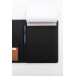 Capudo A4 noir  porte-documents en canvas recyclé 