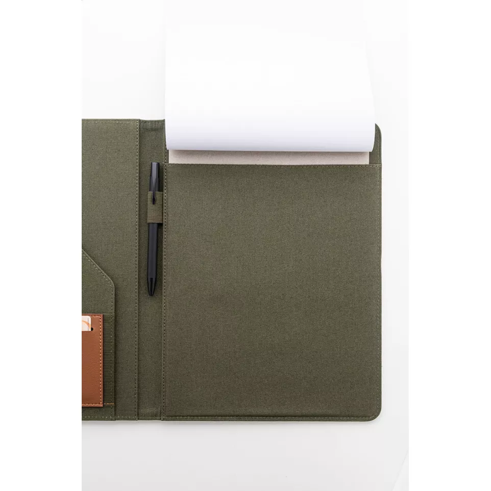 Capudo A4 green  recycled canvas...