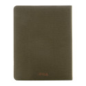 Capudo A4 green  recycled canvas document folder 