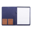 Capudo A4 blue  recycled canvas document folder 