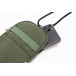 CanvaFon groen  gerecycled canvas crossbody mobiele tas 