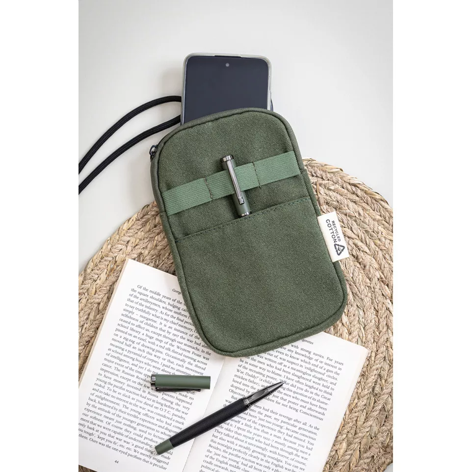 CanvaFon groen  gerecycled canvas...