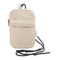 CanvaFon natuurlijk  gerecycled canvas crossbody mobiele tas 