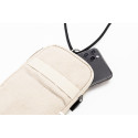 CanvaFon natuurlijk  gerecycled canvas crossbody mobiele tas 