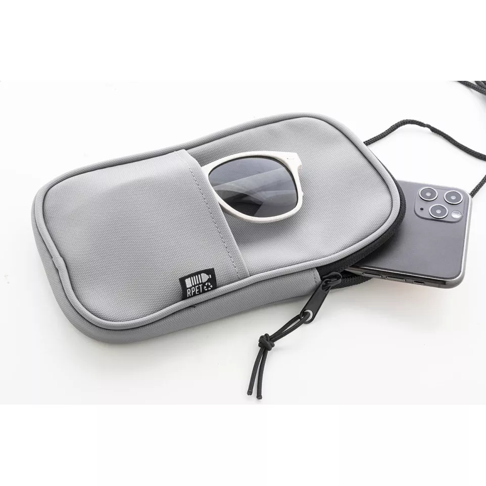 FestiFon grey  RPET crossbody mobile...