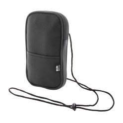 FestiFon black  RPET crossbody mobile bag 