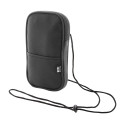 FestiFon black  RPET crossbody mobile bag 