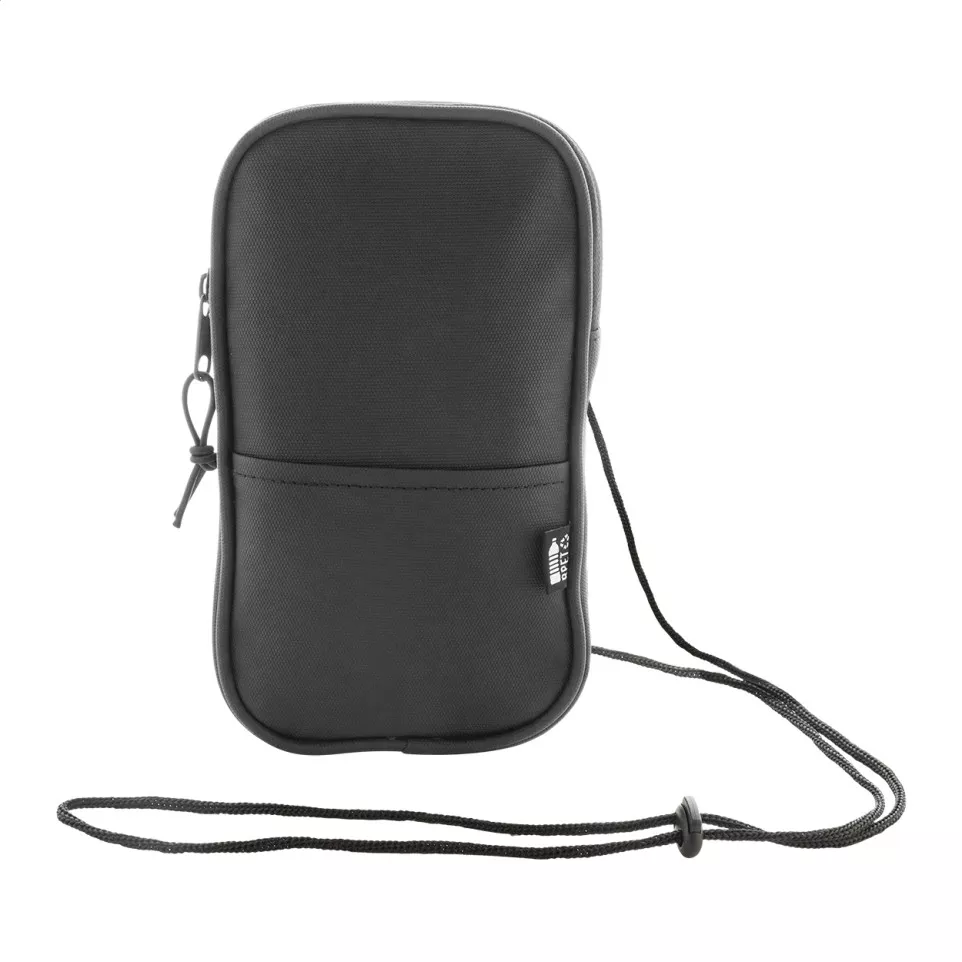 FestiFon noir  Sac à l'épaule en RPET 