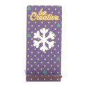 Kannykka Creative natural  Christmas mobile holder, snowflake 