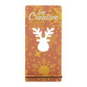 Kannykka Creative natural  Christmas mobile holder, reindeer 