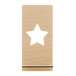 Kannykka Creative natural  Christmas mobile holder, star 