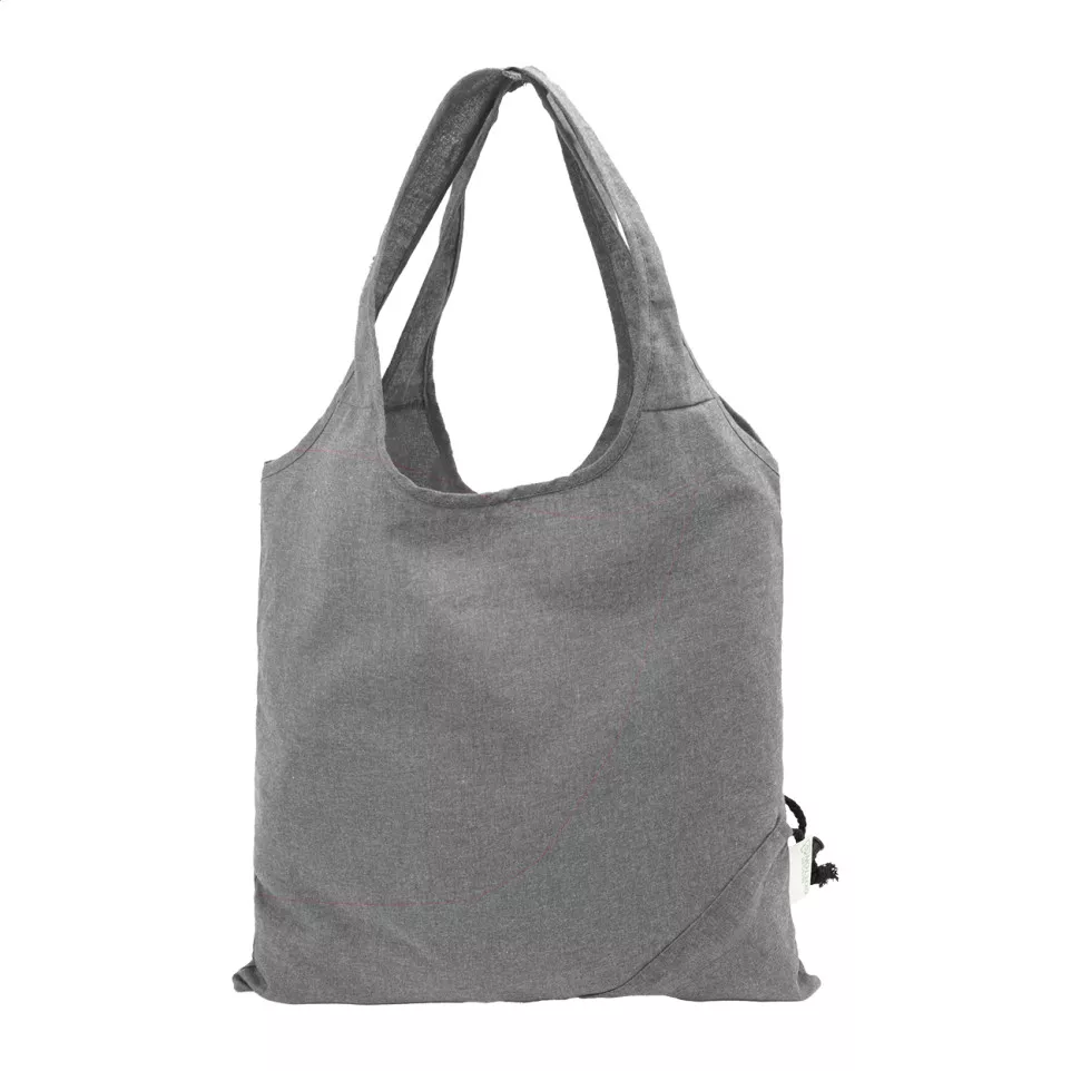 Forpex grey  foldable shopping bag  