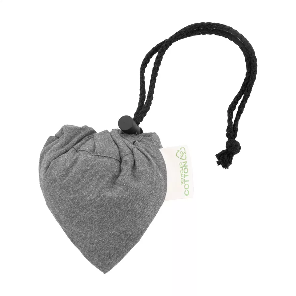 Forpex grey  foldable shopping bag  