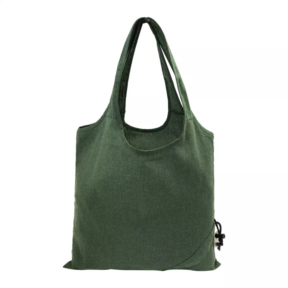 Forpex vert  Sac shopping pliable 