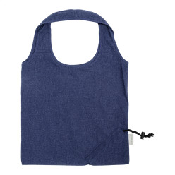 Forpex blue  foldable shopping bag  