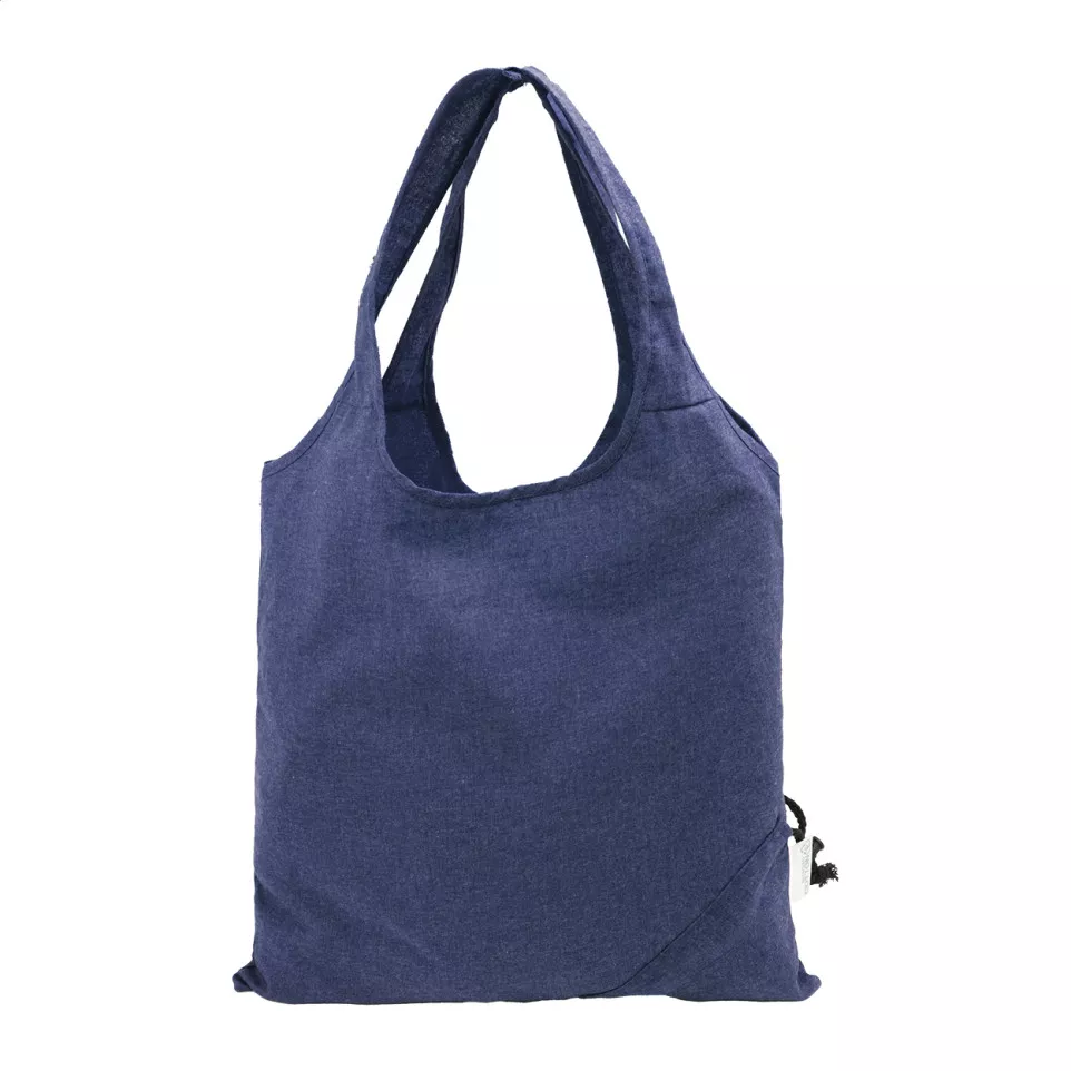 Forpex blue  foldable shopping bag  