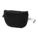 Rekan Hip noir  Sac banane en canvas recyclé 