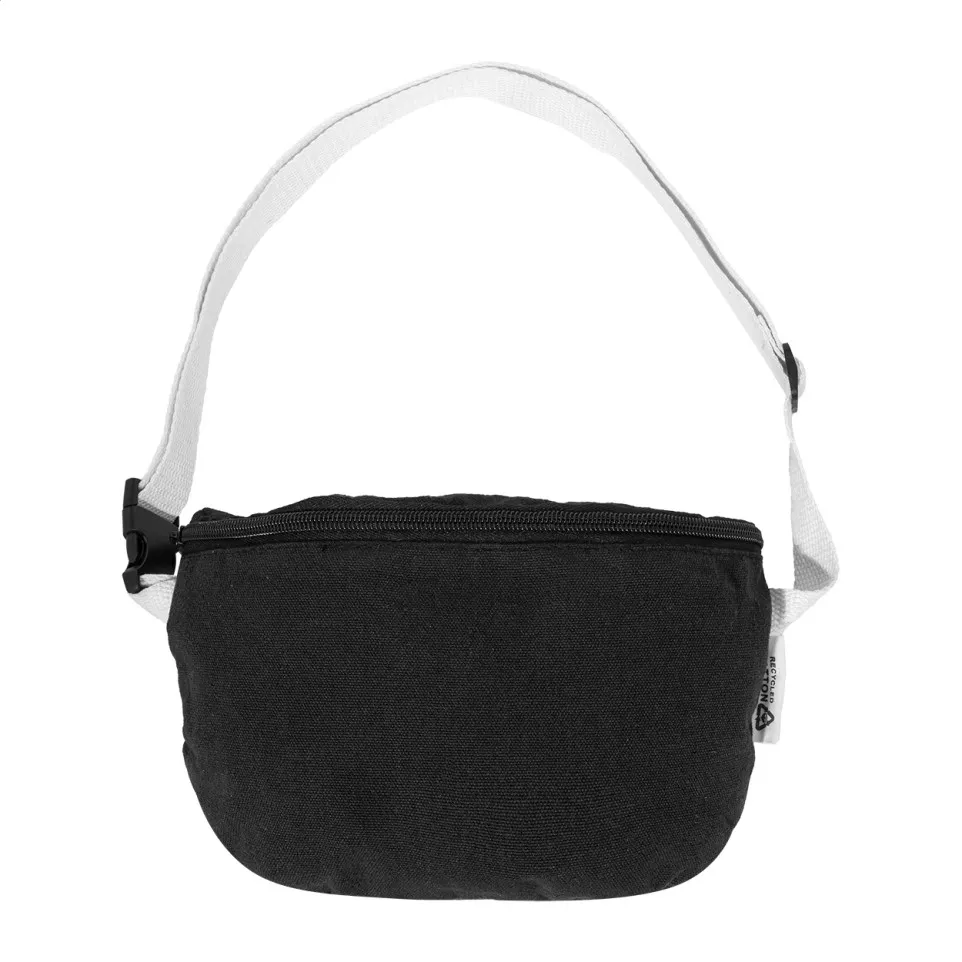 Rekan Hip noir  Sac banane en canvas...