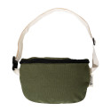 Rekan Hip green  recycled canvas waist bag 