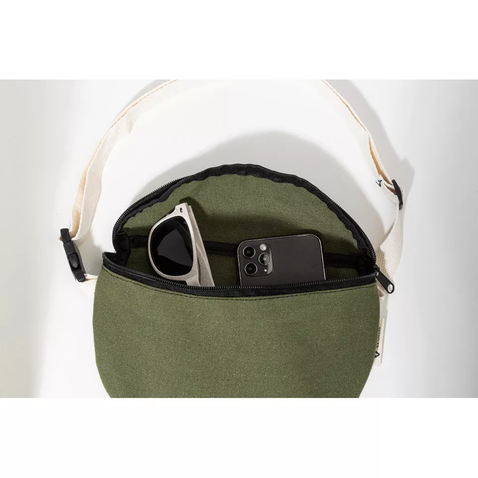 Rekan Hip groen  gerecycled canvas...