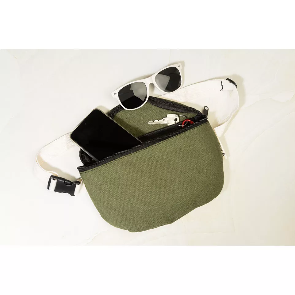 Rekan Hip vert  Sac banane en canvas...