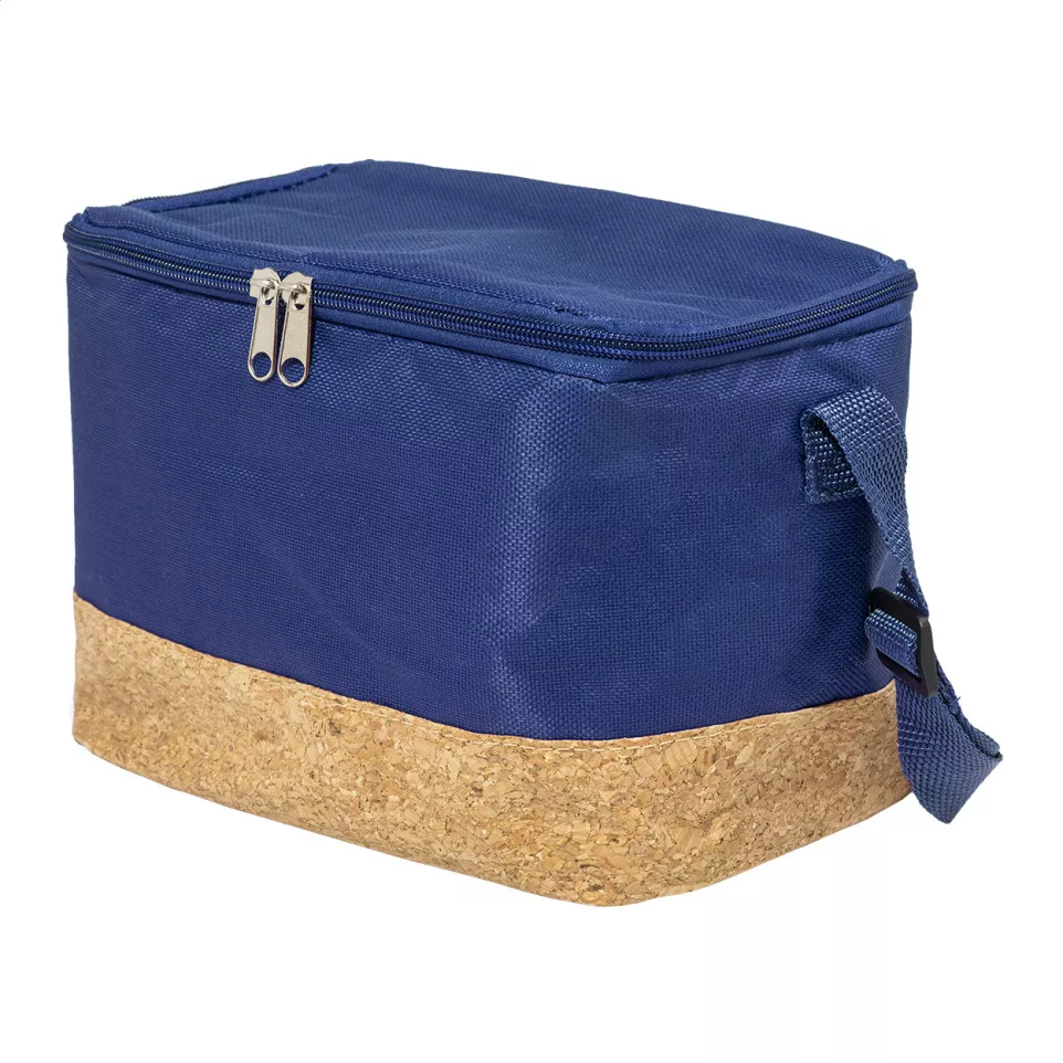 Kooper blauw  RPET koeler tas 