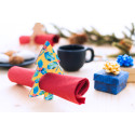 Julmiddag Creative natuurlijk  aangepaste kerst servet ring 